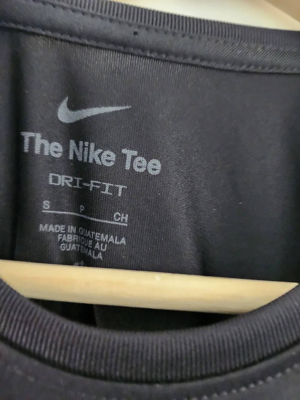 Nike Dri-FIT The Nike Tee Black Sleeveless Training Tank Top Size Small